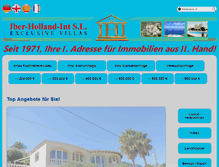 Tablet Screenshot of iber-holland-int.com